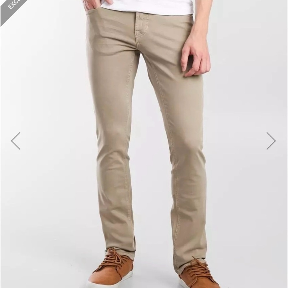 Buckle DepartWest Men's Trouper Stretch Denim Khaki Pants, 295, Like New